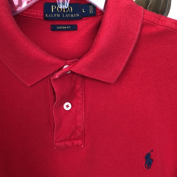 Polo Ralph Lauren Red Shirt - Picture 3 of 5